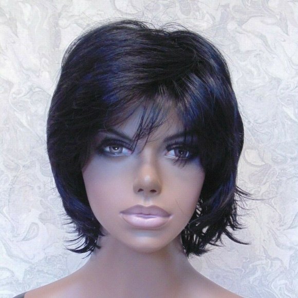 NEW Short Black Stylish Flip Up Wig main image 10